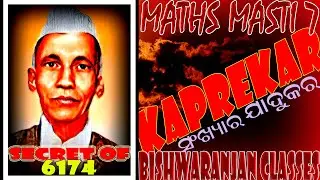 MATHS MASTI-7 /KAPREKAR CONSTANT / KAPREKAR NUMBER /  KAPREKAR MYSTERIOUS NUMBER 6174 / MAGIC NUMBER