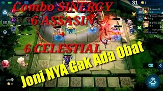 Combo Sinergi Magic Chess! 6 ASSASIN + 6 CELESTIAL Joni Gak Ada Obat