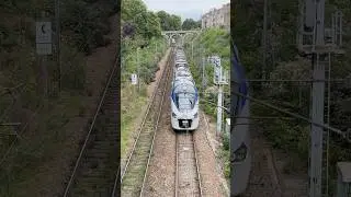 Horns and Beeps Leaving Amiens train station SNCF 84505 France #shortsfeed #shorts #train #railway
