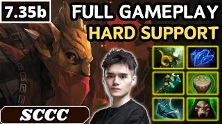 7.35b - Sccc BOUNTY HUNTER Hard Support Gameplay 22 ASSISTS - Dota 2 Full Match Gameplay