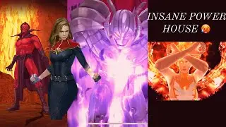 [MFF] Captain Marvel Comparison At level 70 VS 80 ||WBL Testing Jean ,Gorr , Ultron,Mephisto