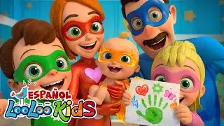 Familia De Dedos De Superh&eacute;roes + El Viejo MacDonald y M&aacute;s | LooLoo Kids | Canciones Infantiles