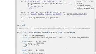 Отладка средствами OLLYDBG и дизассемблерование IDA pro с нуля (урок 19. Разработка под WINDOWS))