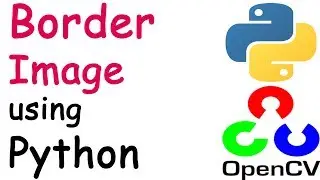 Border an Image using Python
