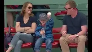 MLB Kids Throwing Back Foul Balls