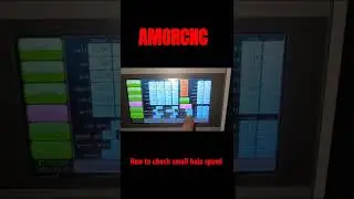 How to check the small hole cutting speed| #Machinesoftware #AMORCNC