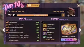 Which VIP Levels to Reach As Soon As Possible | Doomsday Last Survivors