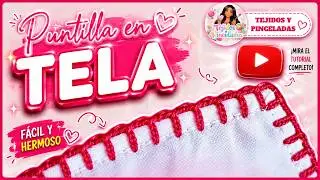 Cómo tejer esta hermosa PUNTADA A CROCHET paso a paso | Tejidos en Pinceladas