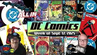 DC Comics - Sept 17, 2025 - Absolute Flash ; Batman & Robin 11; Batman; Second Knight 1; New Gods 10
