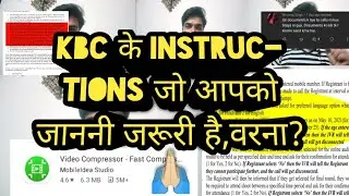 PART 4|Questions And Answers Regarding KBC ONLINE AUDITION 1 ON 30TH MAY 2021|