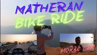 Mumbai to Matheran via Morbe dam Sunday bike ride  #honda  CD110 Dream delux long ride #matheran