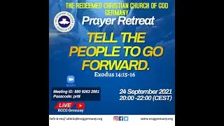 RCCG Germany Prayer Retreat - September 2021