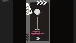 PROMO&Ccedil;&Atilde;O INCR&Iacute;VEL LUMIN&Aacute;RIAS DE MESA JABUTICABA ABAJUR INDUSTRIAL AT&Eacute; 14% OFF #luminarias #abajur