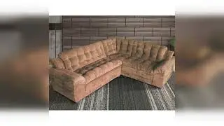 Review: Sof&aacute; de canto Madrid Premium 2 metros por 2,45 Suede Velut Castor &ndash; Sofa na Web Castor