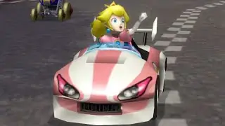 Wii Longplay - Mario Kart Wii Full Game (Peach Gameplay)
