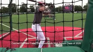 Catcher Harrison Caley The Woodlands High School Class of 2020