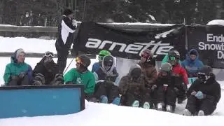 ORONGE RAILJAM SUN PEAKS RESORT 2013/2014 DEC 8TH