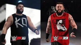 Kevin Owens Entrance Evolution WWE 2K16-WWE 2K23