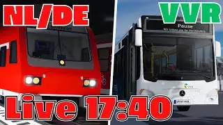 🔴LIVE DOUBLEPACK Shift Stream | Wir Spielen zum ersten Mal VVR Busbetrieb V2.5 + NL/DE Railway V1.3