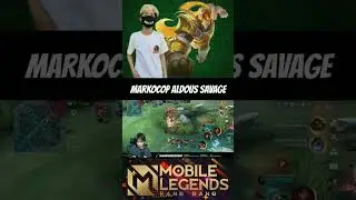 Markocop aldous savage moment🔥 #markocop #aldous #mlbb #shorts