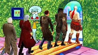 Squidward kicks all your motivation out of his house