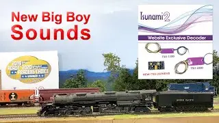 New Tsunami2 Decoders for Big Steam Locomotive like the Big Boy #4014