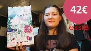 a belated Essie advent calendar unboxing