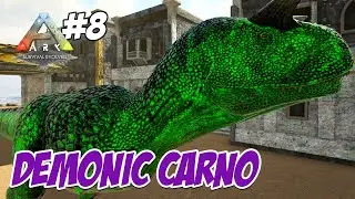 MAIN-MAIN KE RED FOREST KETEMU DEMONIC CARNO! - Ark Survival Evolved GAIA 2 #8