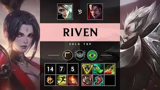 Riven Top vs Darius - BR Challenger Patch 25.07