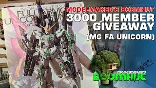 GIVEAWAY TIME! Modelmaker's Boomhut 3,000 Member Giveaway!