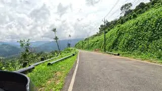 Beautiful Indian Village Roads 🔥 Scenic Drive 🔥 Poonjar - Kaipally - Yendayar Rd 🔥 Kerala 4K