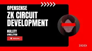 Zero Knowledge Circuit Development
