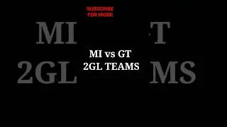 MI vs GT dream11 team | MI vs GT dream11 predicton | MI vs GT GL THEM | dream11 team Today match