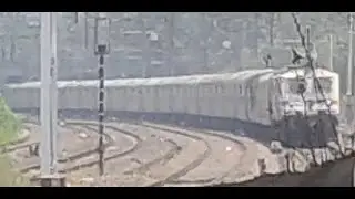 12187 Jabalpur Garibrath Express Furious Skip