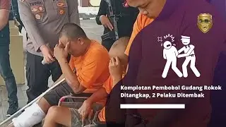 Komplotan Pembobol Gudang Rokok Ditangkap, 2 Pelaku Ditembak
