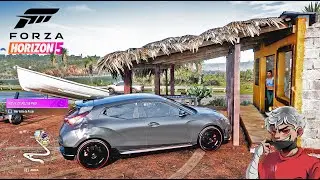 Hyundai Veloster N in Heavy Rain &ndash; Ultra Realistic Drive | Forza Horizon 5
