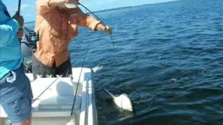 Flamingo fishing with Pop   Bull Shark Breaks rod 2009