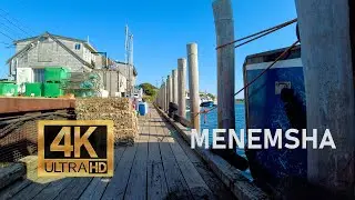 Menemsha Beach 4K | Sunset Vibes & Fishing Village &ndash; Martha&rsquo;s Vineyard MVVACATION.com