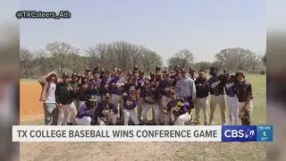 Texas College baseball picks up first conference win since 2020