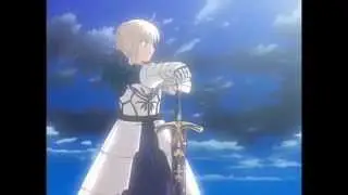 Fate / stay night OP (1+2 Mashup) English/Japanese Subtitles