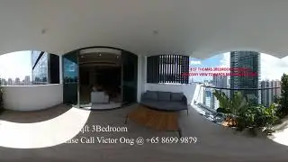 8 St Thomas 3bedroom with views towards Marina Bay Sand
