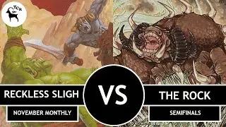 Reckless Sligh vs The Rock - Premodern Monthly Open November 2021 Semifinals