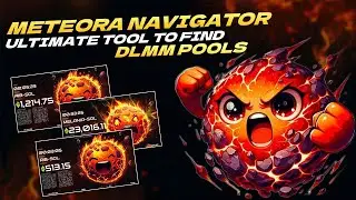 Meteora Navigator: Ultimate Tool to find DLMM Liquidity Pools