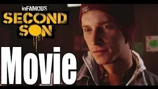 Infamous Second Son - All Cutscenes w/Boss Fights (Game Movie)