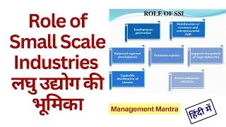 Role of small-scale industries |Role of small-scale industries in economy of India -Entrepreneurship