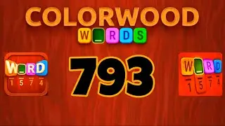 COLORWOOD WORDS Cryptogram level 793