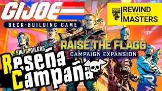 Reseña - GIJOE DECK-BUILDING GAME | RISE THE FLAGG (2023)