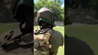Devtac ronin! Tested level 3a ballistic helmet, just wait till HUD display. The future is now!
