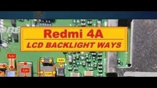 Redmi 4A Backlight Ways Display Light Problem Solution by GSM Free Equipment