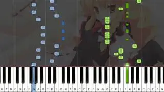 【東方ピアノ】dim dream ＠初級～中級者向け【魔理沙のテーマ】